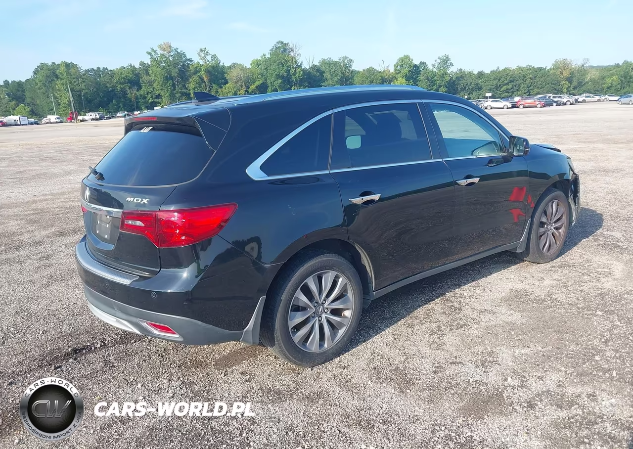 2015 Acura Mdx Advance Pkg W-Entertainment Pkg VIN:5FRYD3H87FB013453 - 4