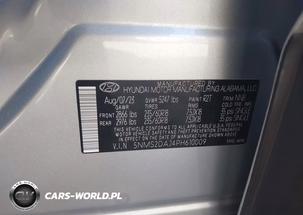 2023 Hyundai Santa Fe Sel VIN:5NMS2DAJ4PH610009 - 9