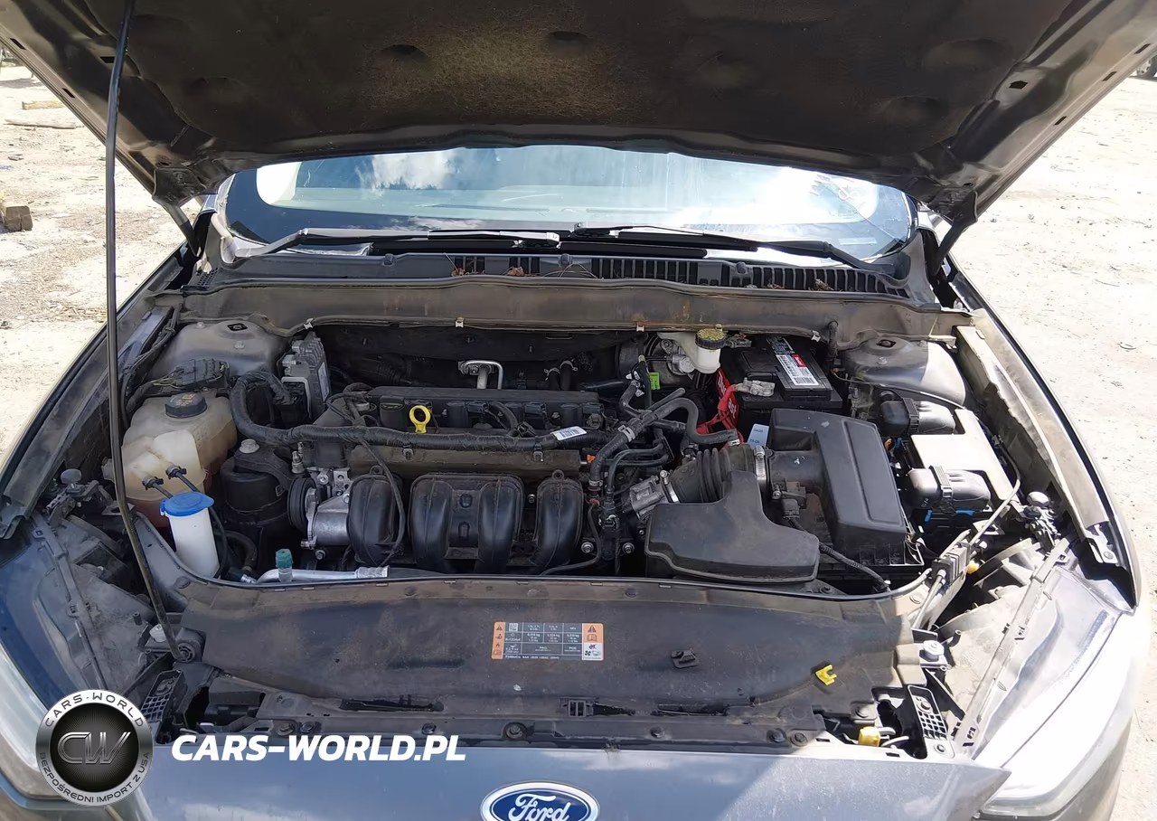 2017 Ford Fusion S VIN:3FA6P0G70HR346799 - 10