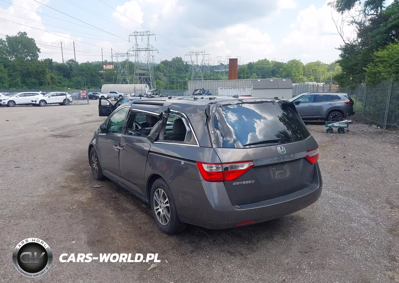 2012 Honda Odyssey Ex-L VIN:5FNRL5H61CB104409 - 18