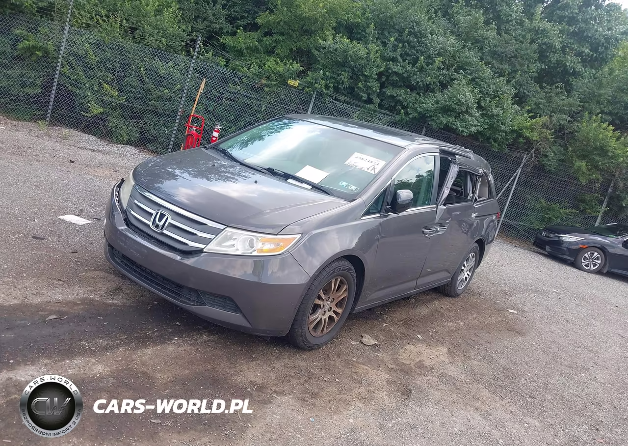 2012 Honda Odyssey Ex-L VIN:5FNRL5H61CB104409 - 2