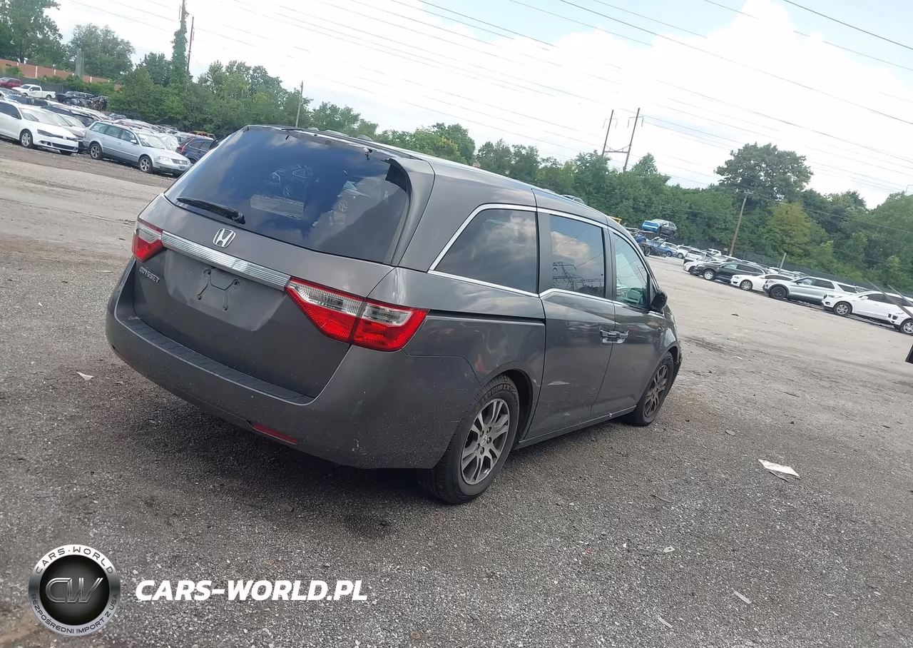 2012 Honda Odyssey Ex-L VIN:5FNRL5H61CB104409 - 4