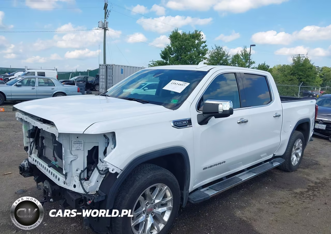 2021 GMC Sierra 1500 4Wd Short Box Slt VIN:3GTU9DED4MG377572 - 2