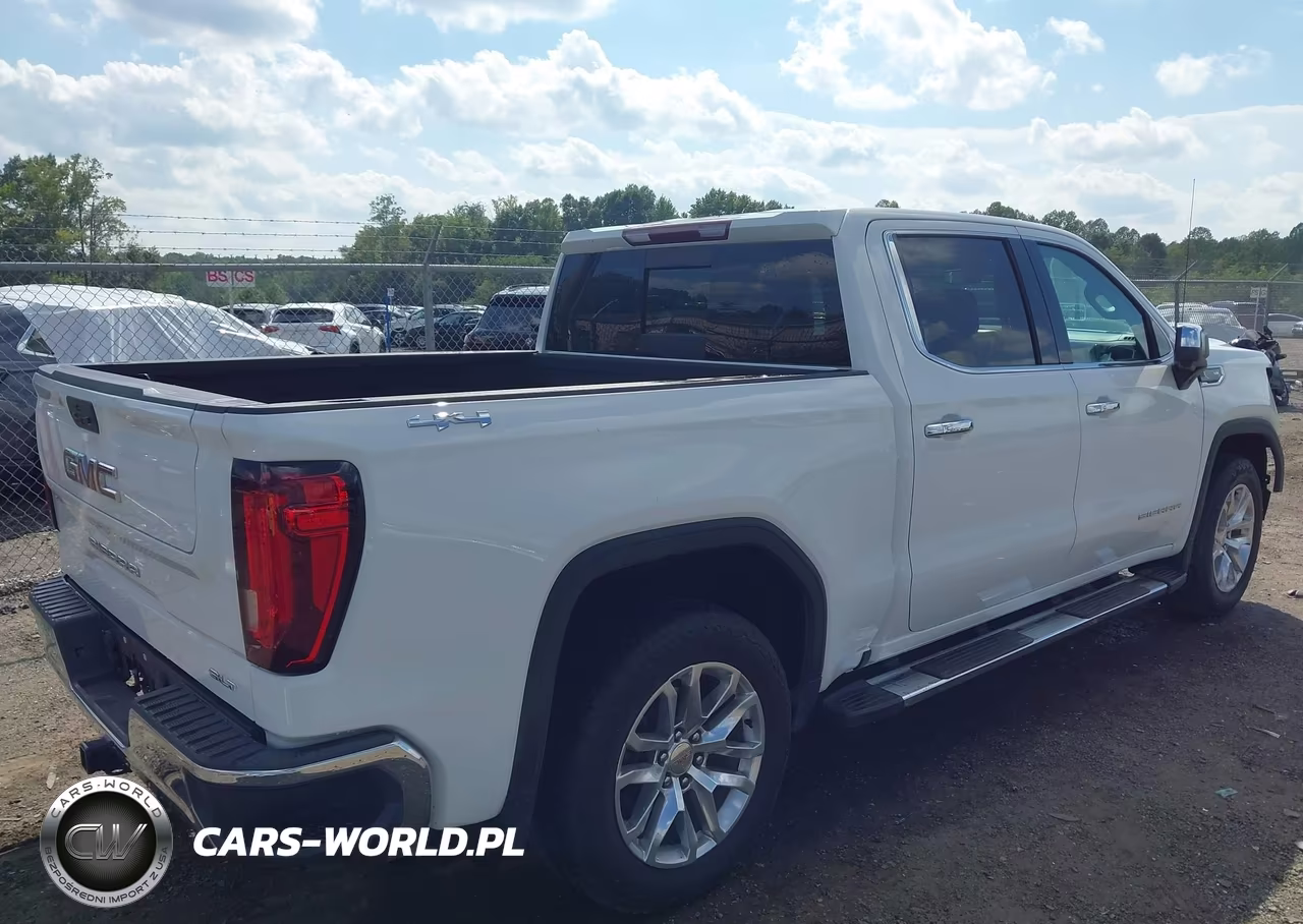 2021 GMC Sierra 1500 4Wd Short Box Slt VIN:3GTU9DED4MG377572 - 4