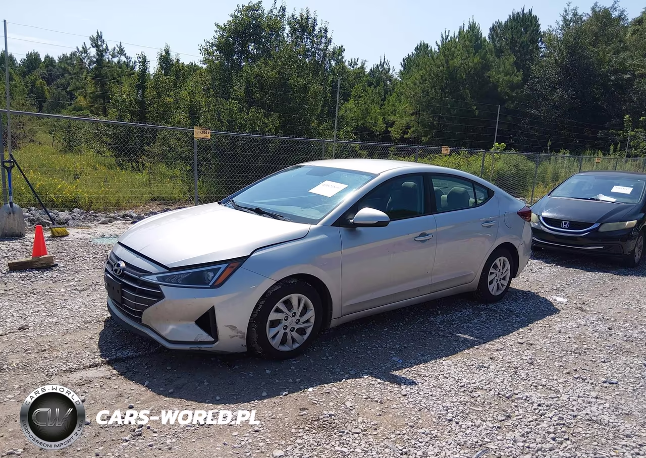 2019 Hyundai Elantra Se VIN:5NPD74LF7KH498000 - 2