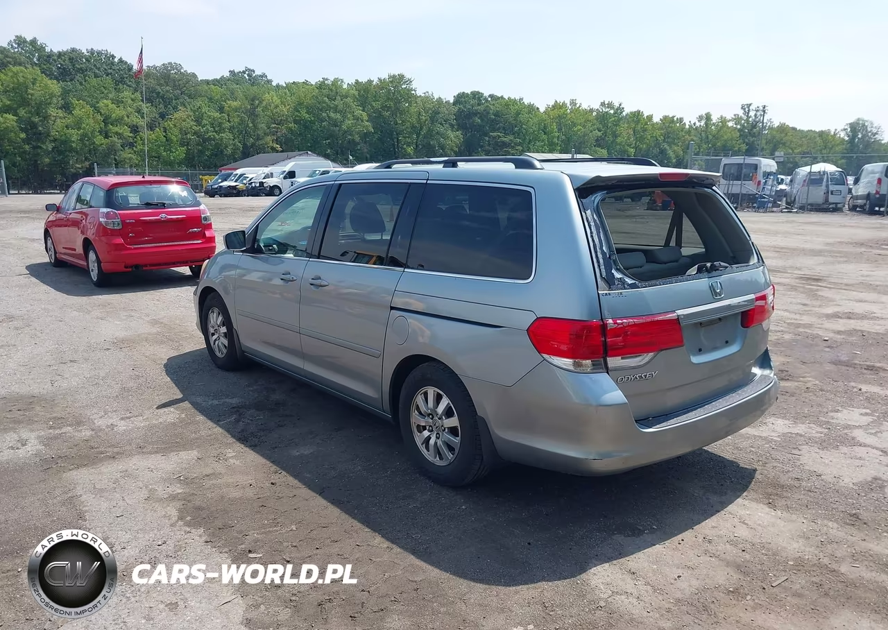 2008 Honda Odyssey Ex VIN:5FNRL384X8B030384 - 3