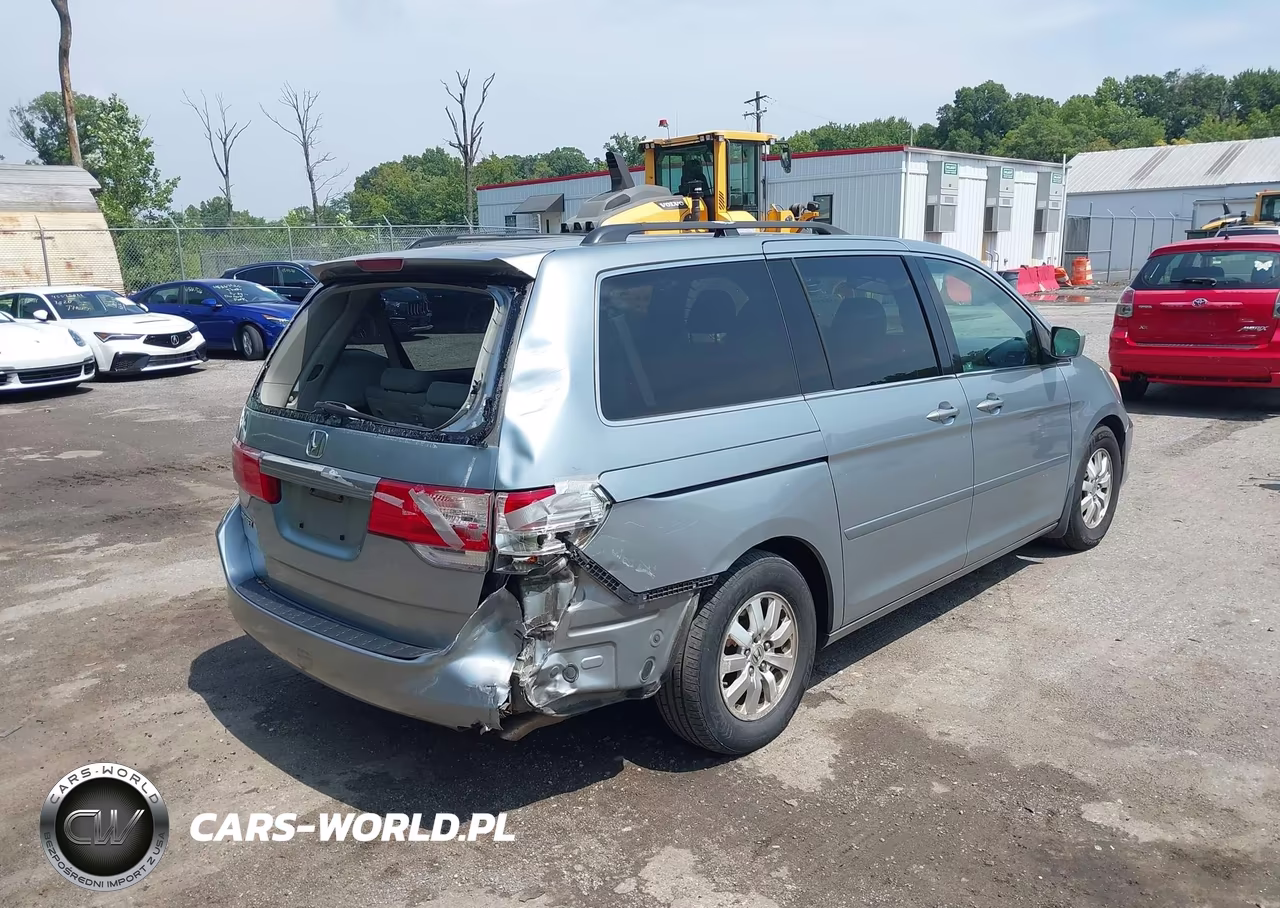 2008 Honda Odyssey Ex VIN:5FNRL384X8B030384 - 4