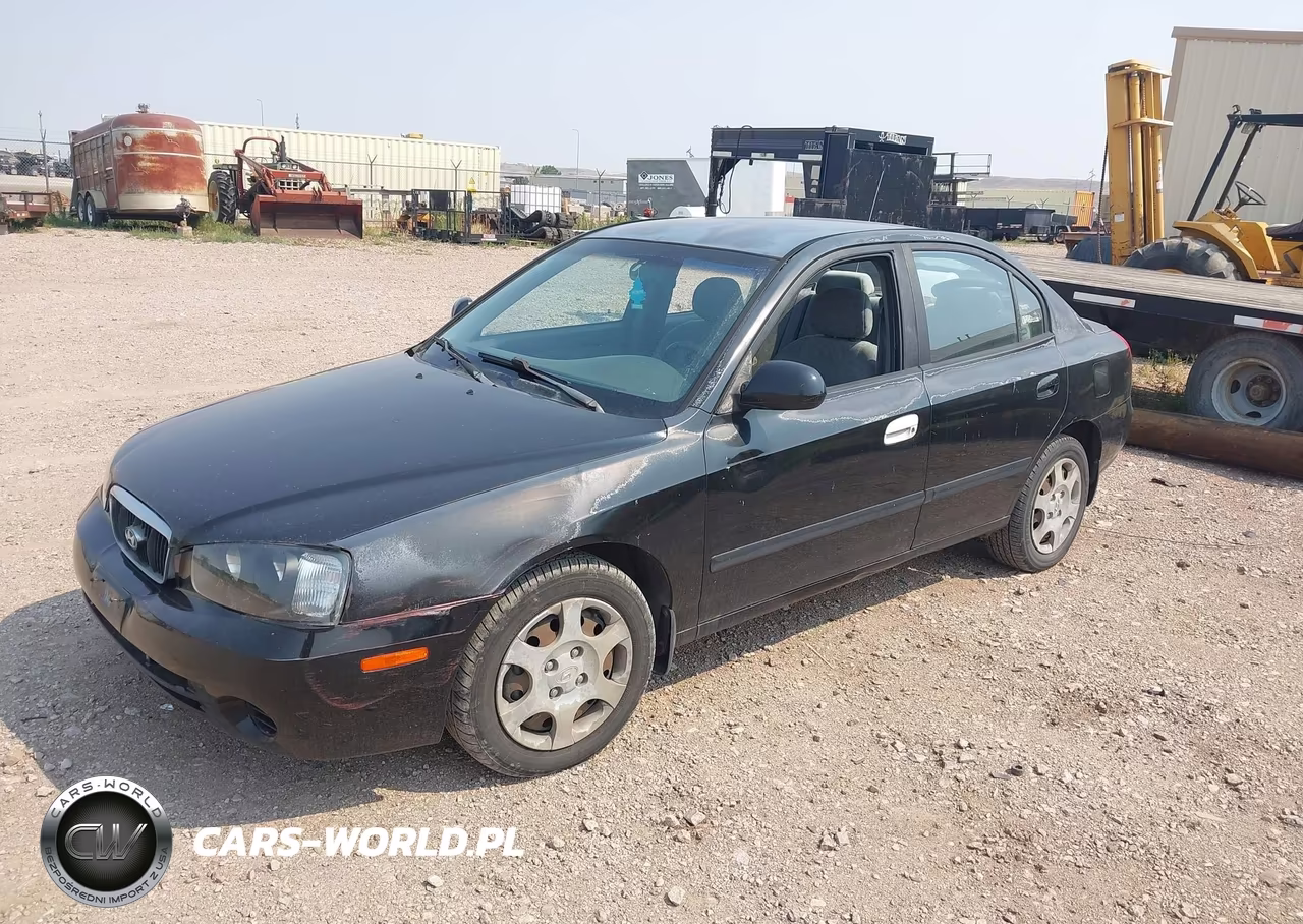 2003 Hyundai Elantra Gls-Gt VIN:KMHDN45DX3U536484 - 2