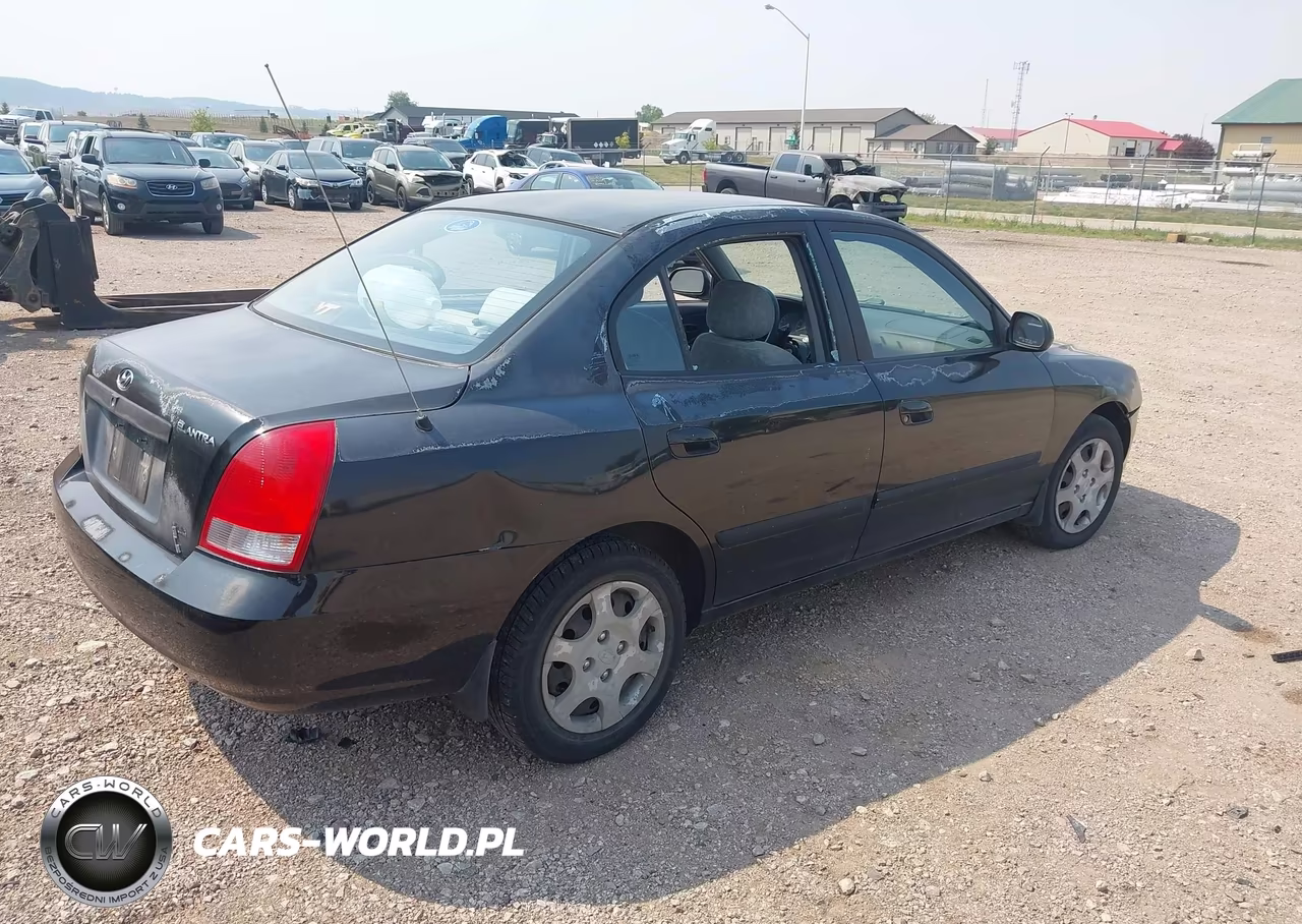 2003 Hyundai Elantra Gls-Gt VIN:KMHDN45DX3U536484 - 4