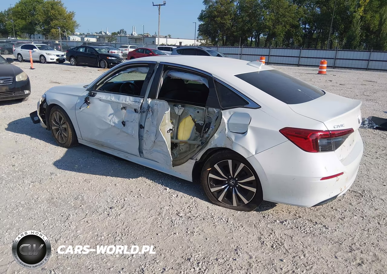 2022 Honda Civic Ex VIN:2HGFE1F70NH322213 - 3