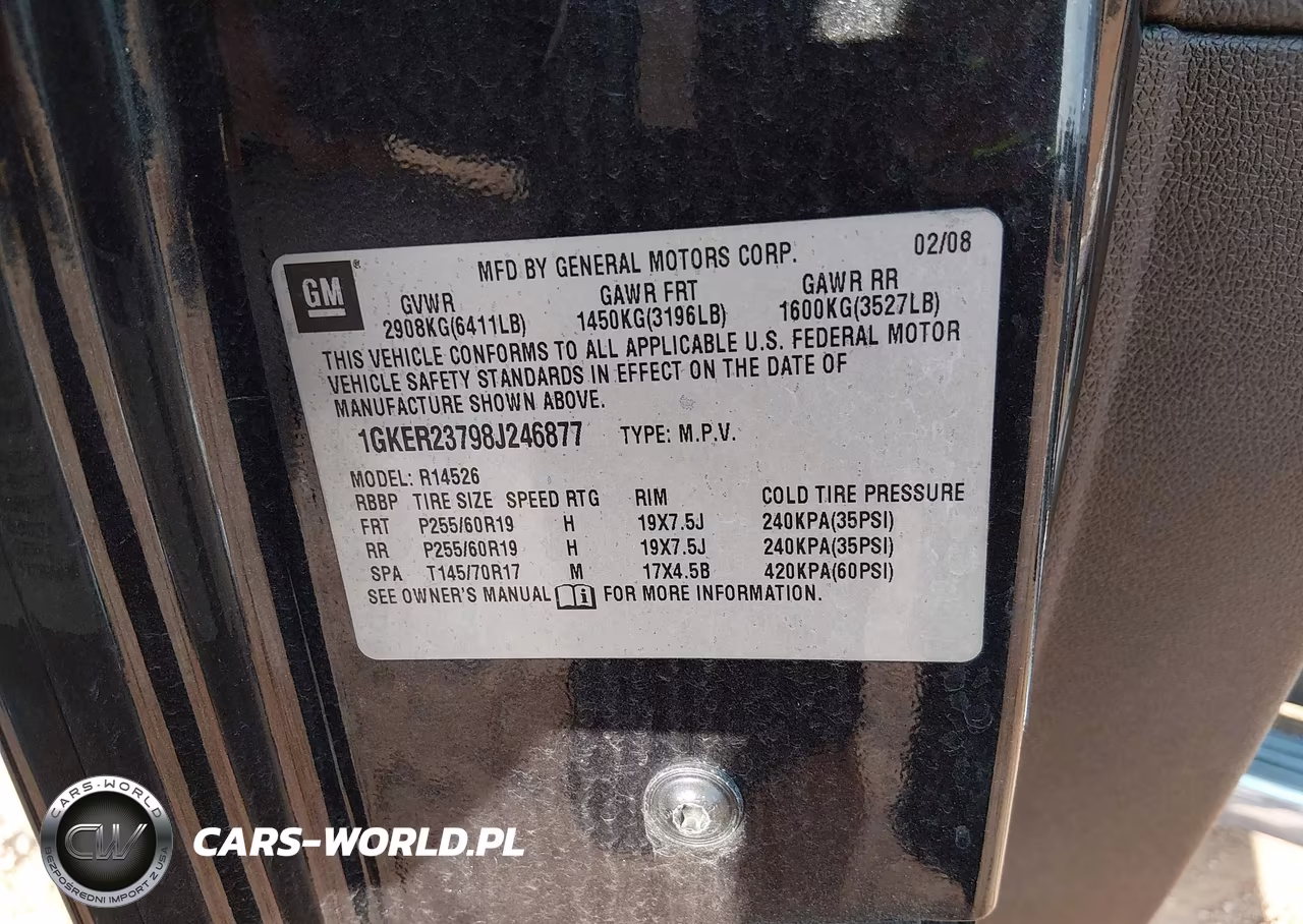 2008 GMC Acadia Slt-1 VIN:1GKER23798J246877 - 9
