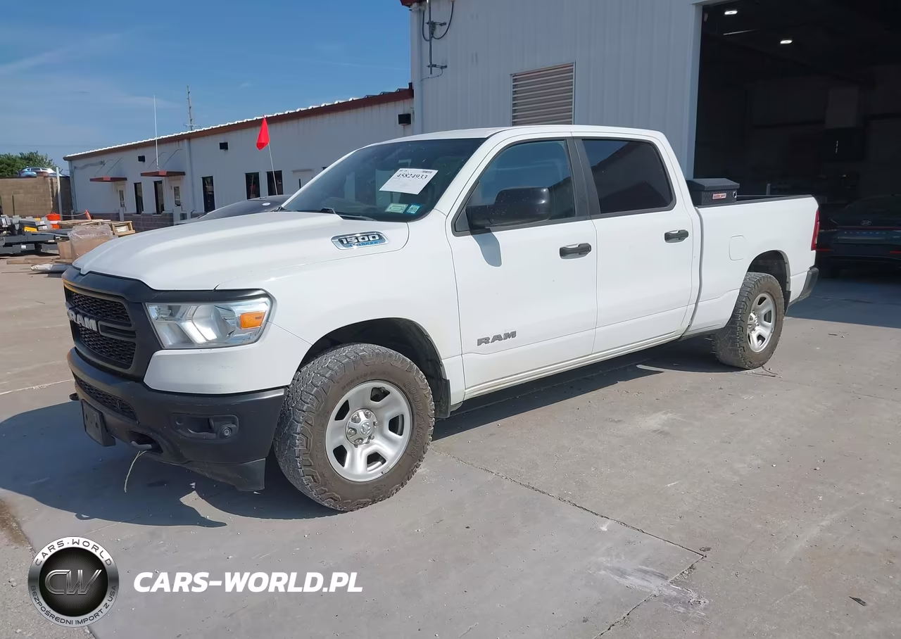 2021 Ram 1500 Tradesman 4X4 6'4 Box VIN:1C6RRFNG4MN754119 - 2