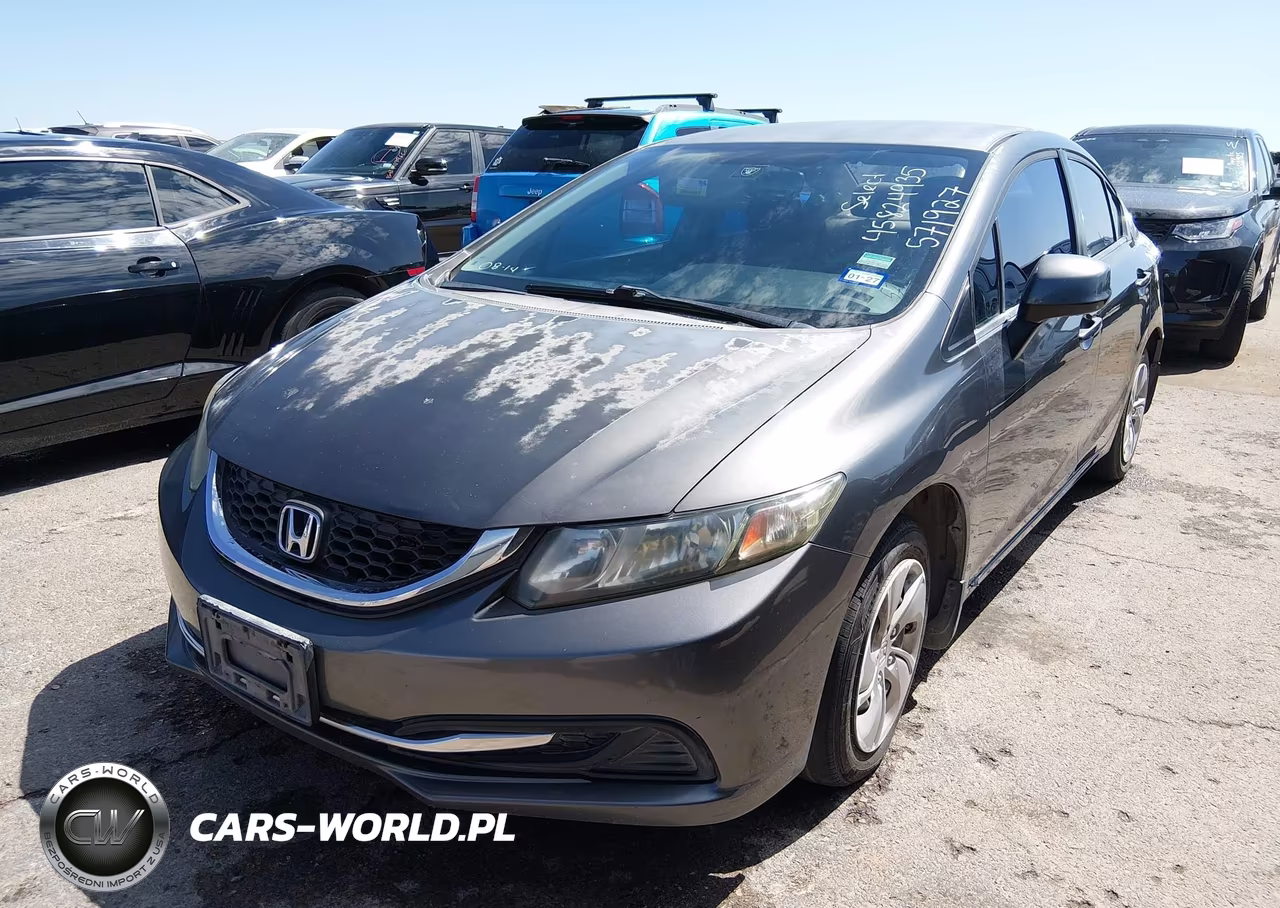 2013 Honda Civic Lx VIN:2HGFB2F57DH571927 - 2