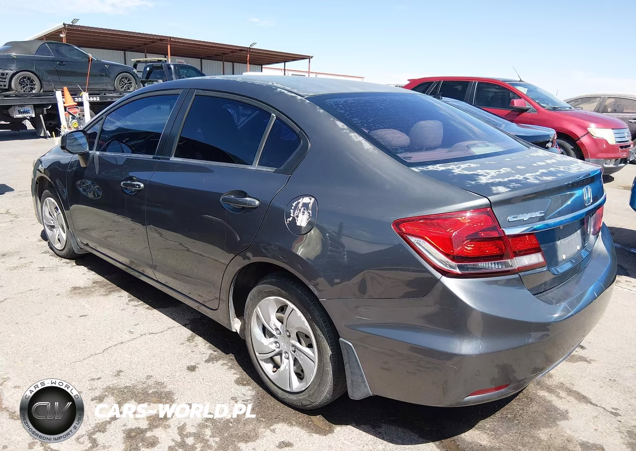 2013 Honda Civic Lx VIN:2HGFB2F57DH571927 - 3