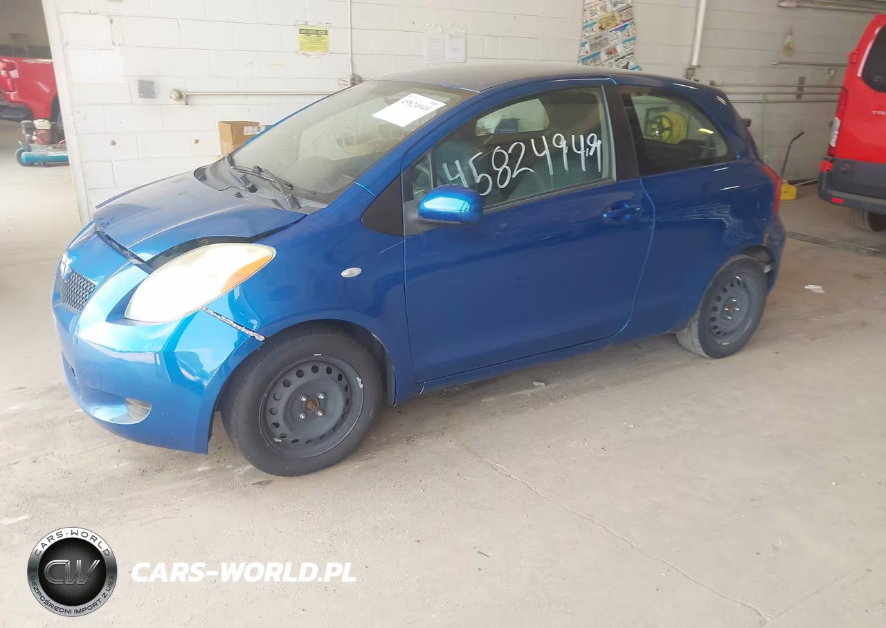 2008 Toyota Yaris VIN:JTDJT923085214377 - 2