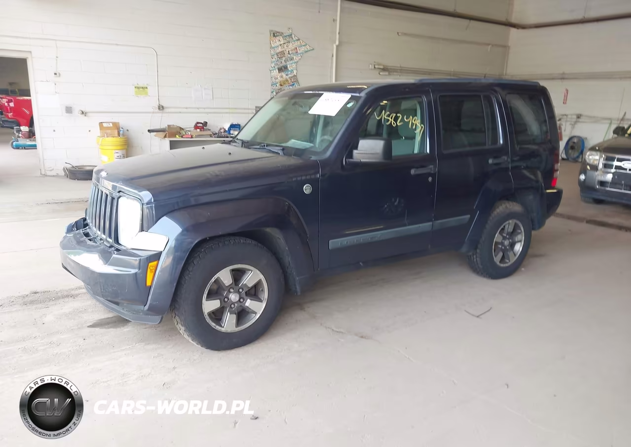 2008 Jeep Liberty Sport VIN:1J8GN28K58W244763 - 2