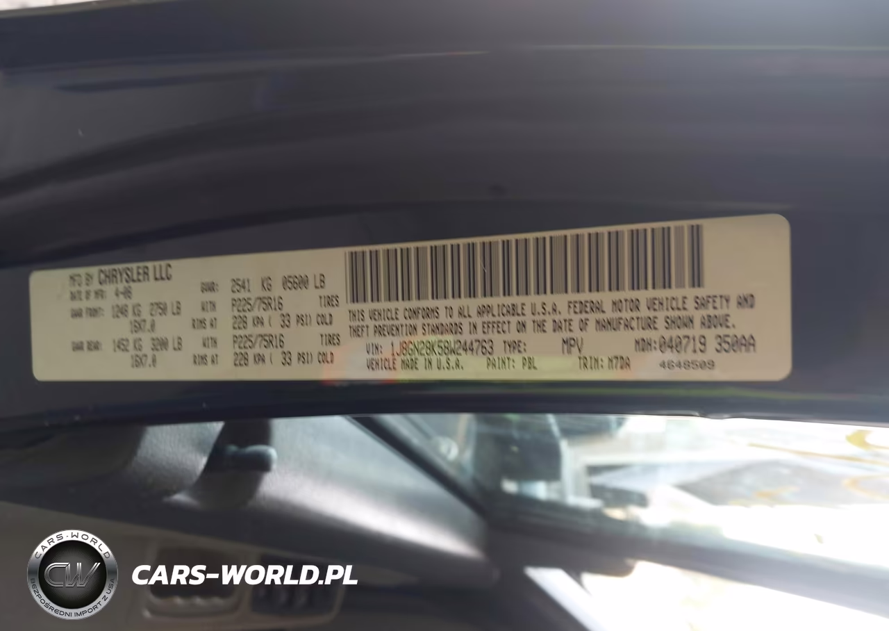 2008 Jeep Liberty Sport VIN:1J8GN28K58W244763 - 9
