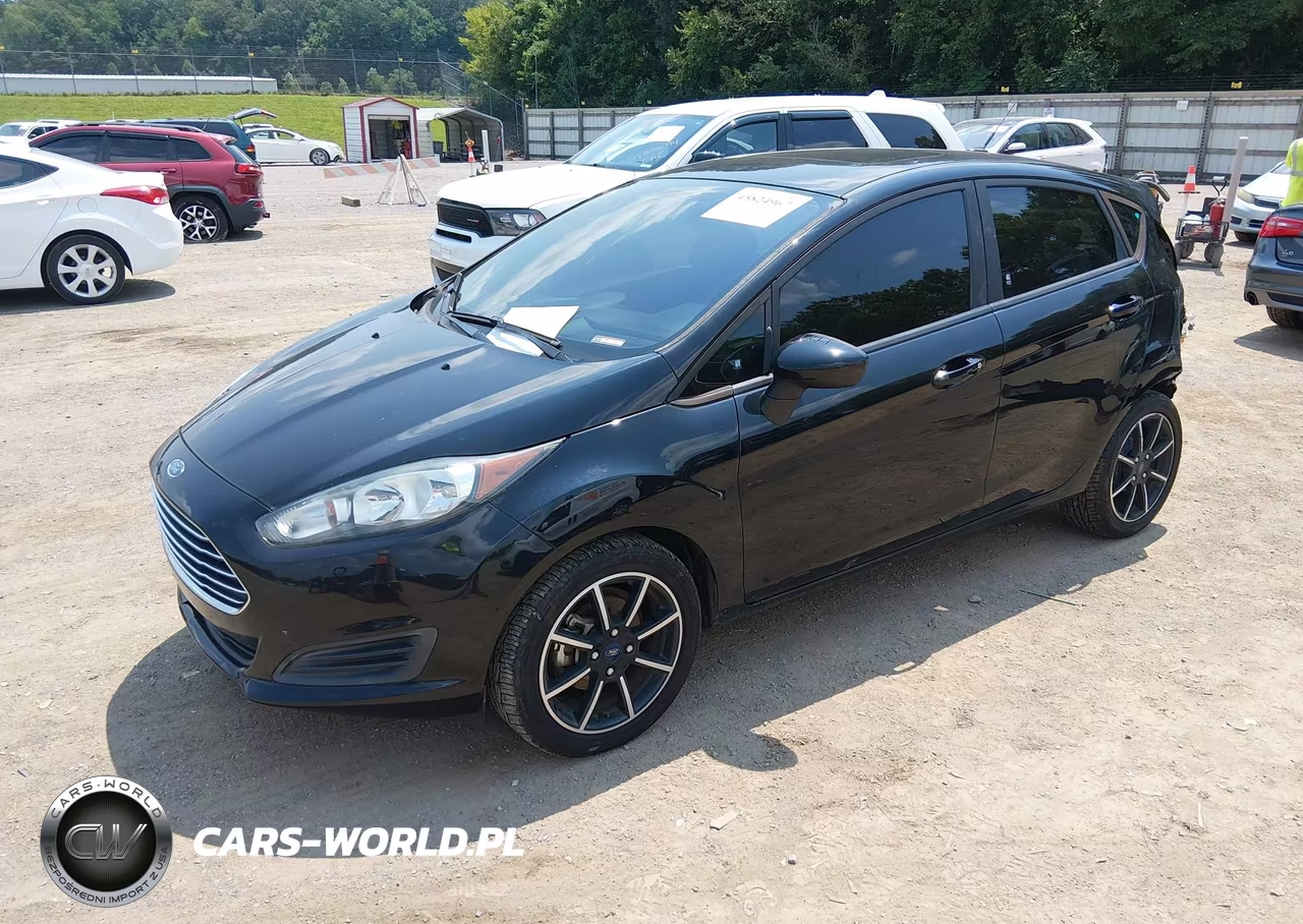 2019 Ford Fiesta Se VIN:3FADP4EJ8KM131396 - 2