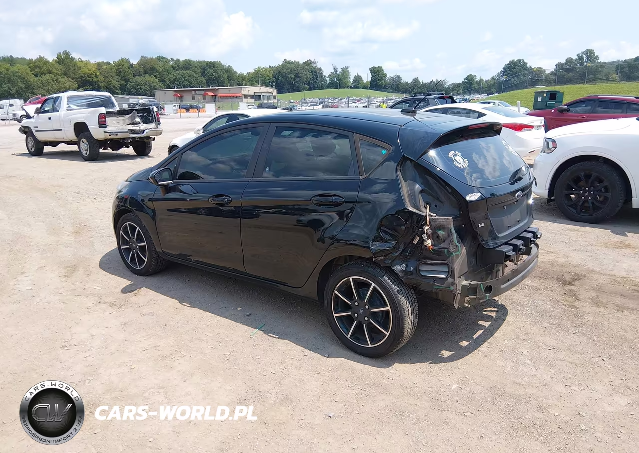 2019 Ford Fiesta Se VIN:3FADP4EJ8KM131396 - 3