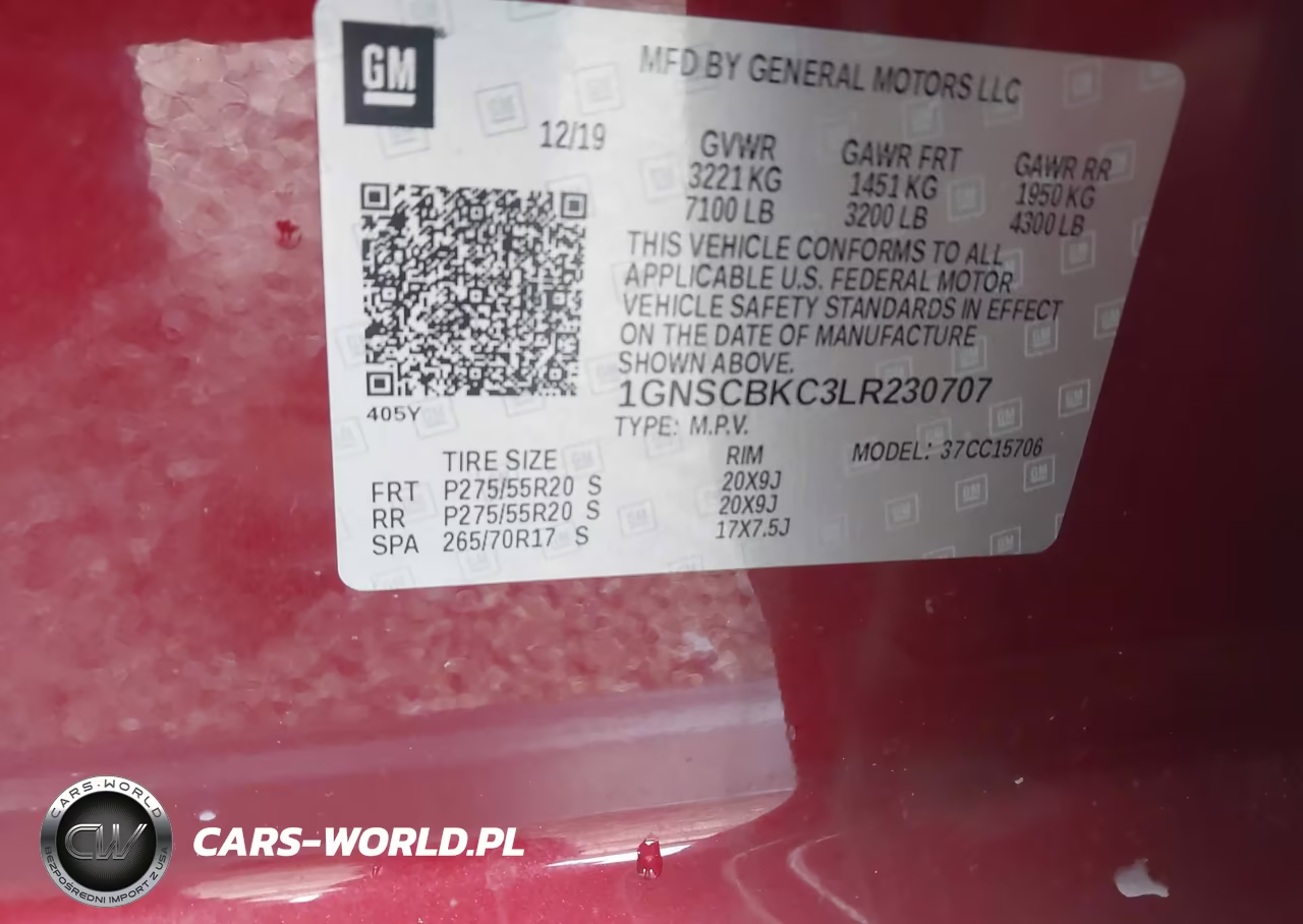 2020 Chevrolet Tahoe 2Wd Lt VIN:1GNSCBKC3LR230707 - 9