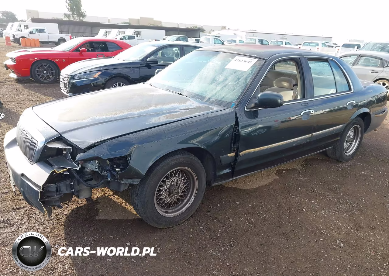 1999 Mercury Grand Marquis Gs VIN:2MEFM74W9XX664748 - 2