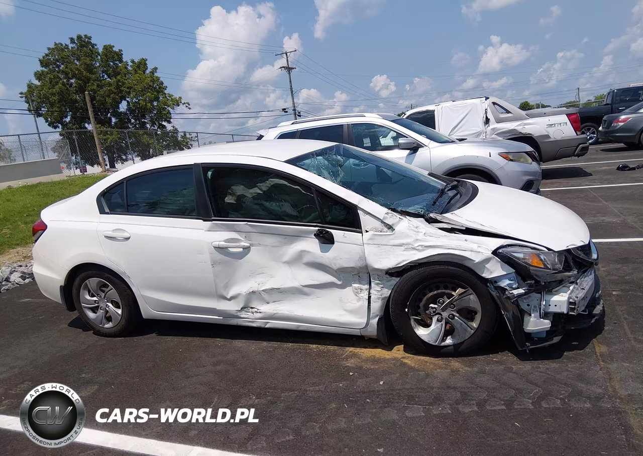 2015 HONDA CIVIC LX VIN:19XFB2F50FE121887 - 14