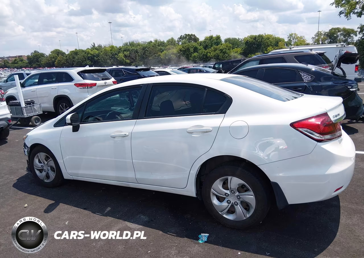 2015 HONDA CIVIC LX VIN:19XFB2F50FE121887 - 15