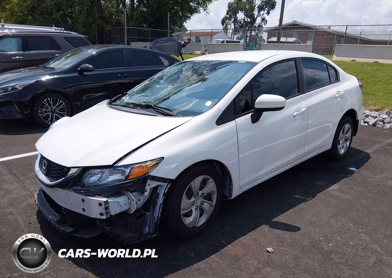 2015 HONDA CIVIC LX VIN:19XFB2F50FE121887 - 2