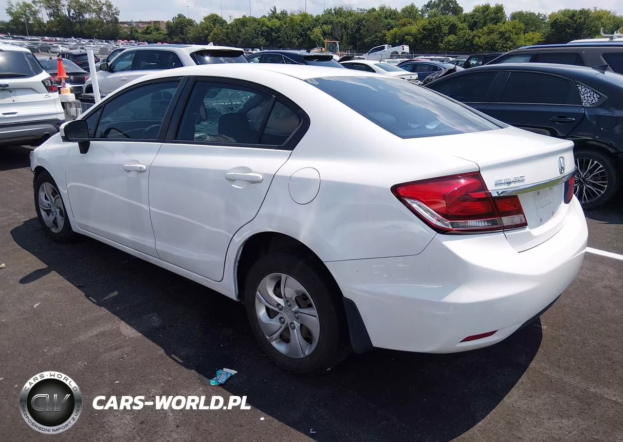 2015 HONDA CIVIC LX VIN:19XFB2F50FE121887 - 3
