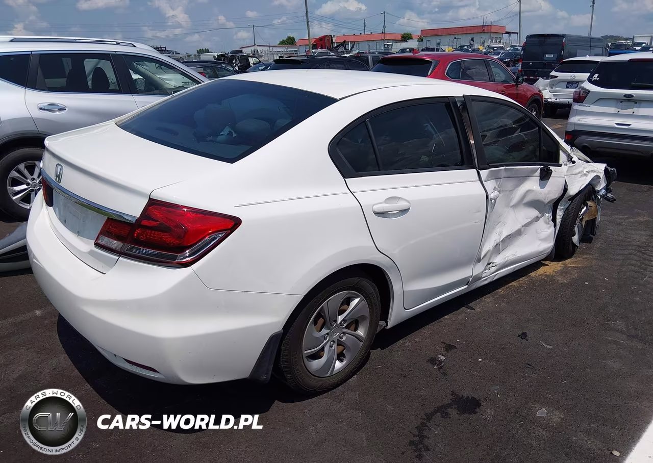 2015 HONDA CIVIC LX VIN:19XFB2F50FE121887 - 4