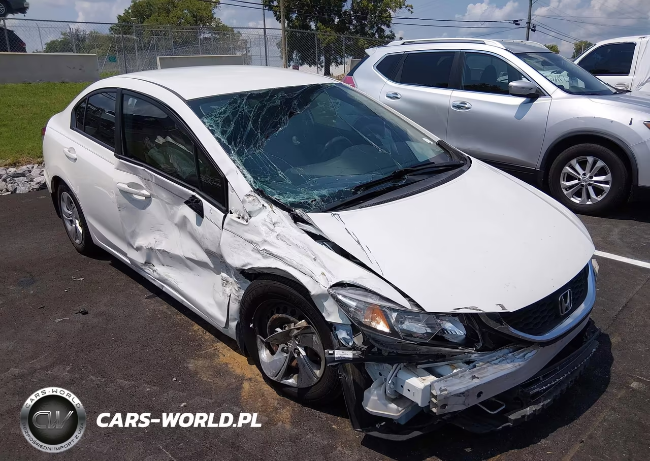 2015 HONDA CIVIC LX VIN:19XFB2F50FE121887 - 6