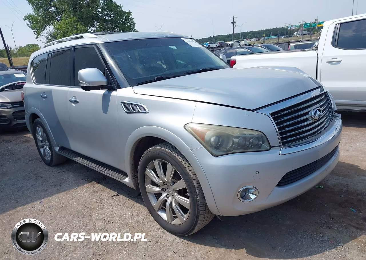 2012 Infiniti Qx56 VIN:JN8AZ2NF0C9519654 - 1
