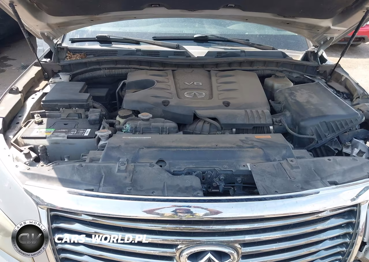 2012 Infiniti Qx56 VIN:JN8AZ2NF0C9519654 - 10