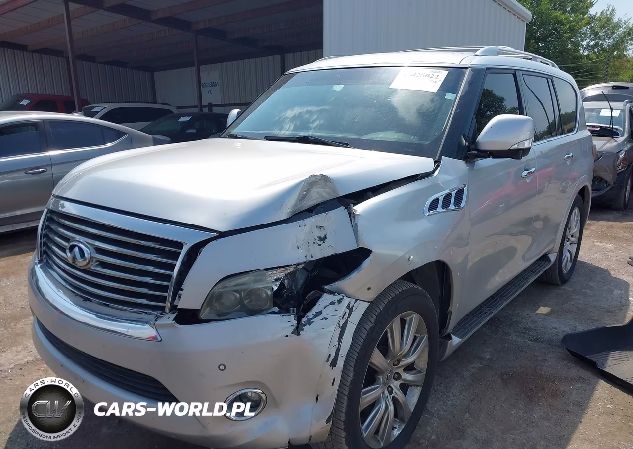 2012 Infiniti Qx56 VIN:JN8AZ2NF0C9519654 - 2