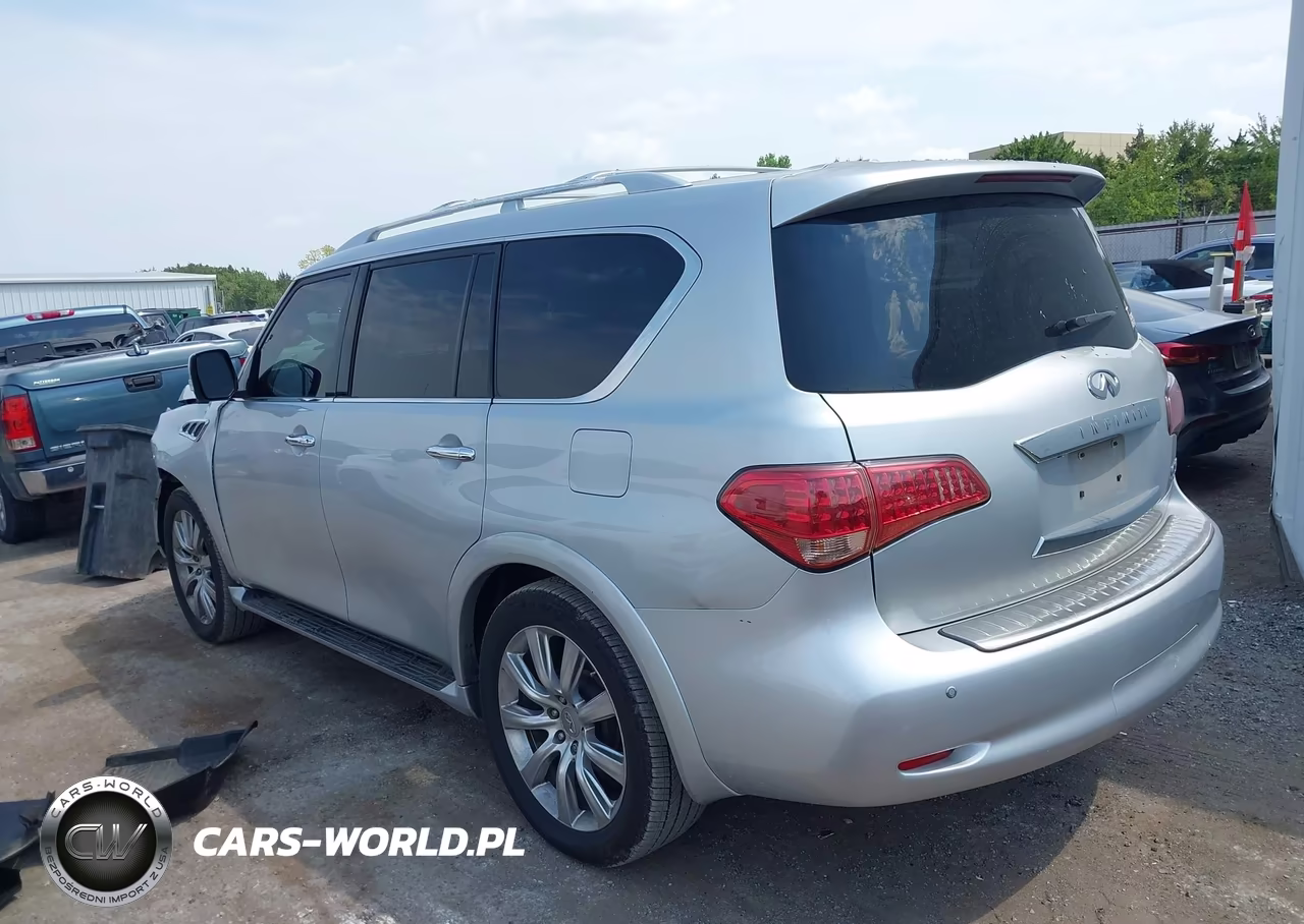 2012 Infiniti Qx56 VIN:JN8AZ2NF0C9519654 - 3