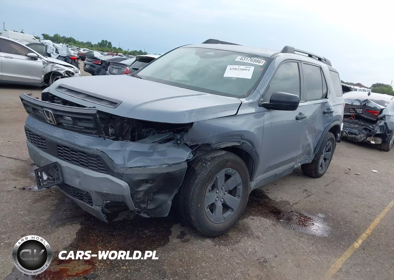 2026 Honda Passport Awd Rtl-Awd Rtl Blackout-Awd Rtl Towing VIN:5FNYF9H37TB011877 - 2