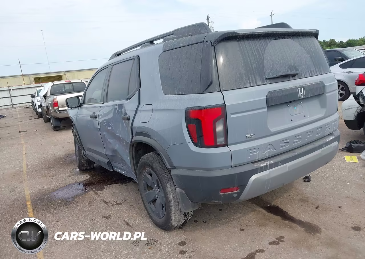 2026 Honda Passport Awd Rtl-Awd Rtl Blackout-Awd Rtl Towing VIN:5FNYF9H37TB011877 - 3