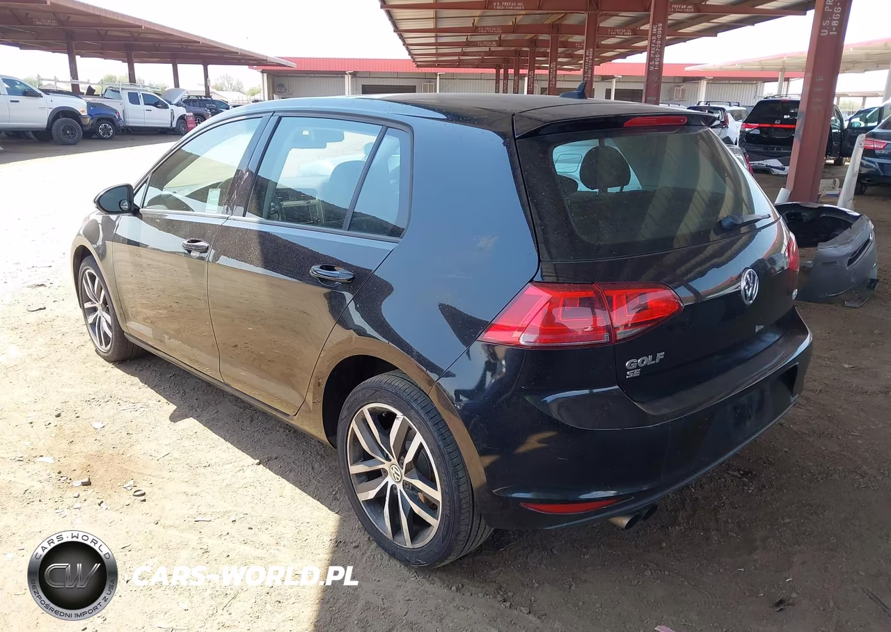 2017 Volkswagen Golf Tsi S 4-Door-Tsi Se 4-Door-Tsi Sel 4-Door-Tsi Wolfsburg Edition 4-Door VIN:3VW217AU6HM042873 - 3