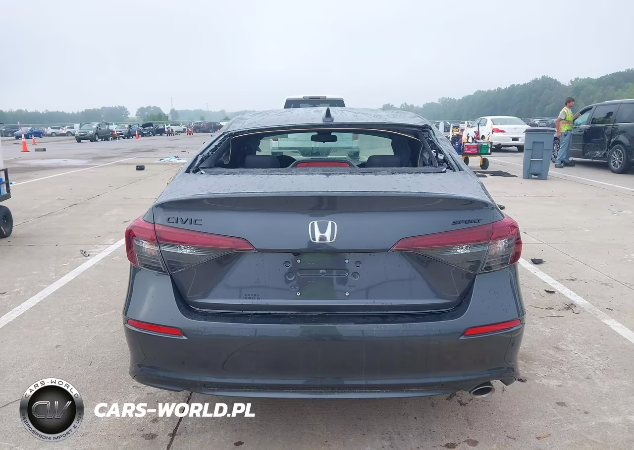 2026 Honda Civic Sport VIN:2HGFE2F51TH586851 - 17