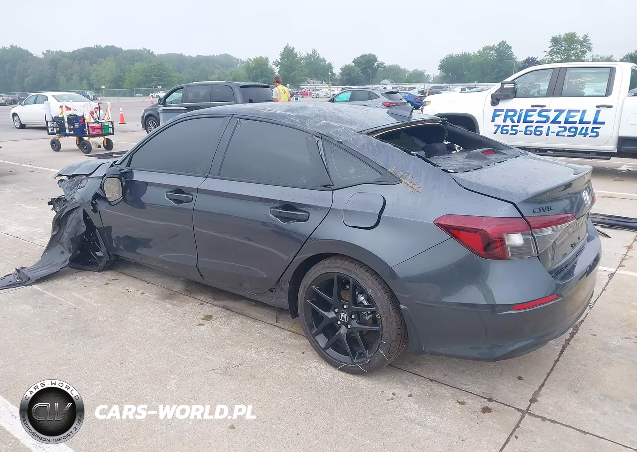2026 Honda Civic Sport VIN:2HGFE2F51TH586851 - 3