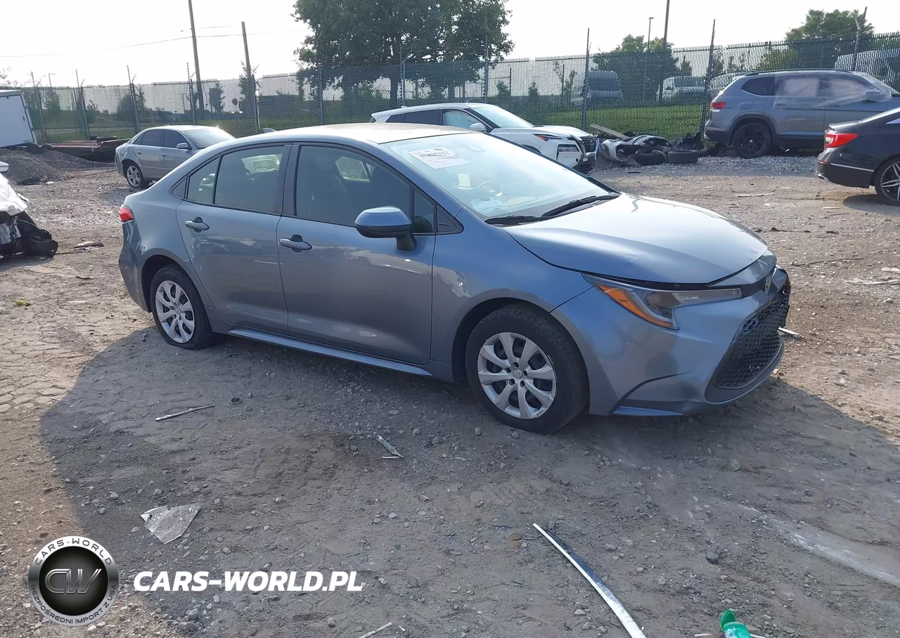 2022 Toyota Corolla Le VIN:JTDEPMAEXN3009197 - 1