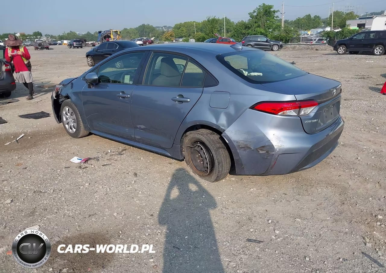 2022 Toyota Corolla Le VIN:JTDEPMAEXN3009197 - 3