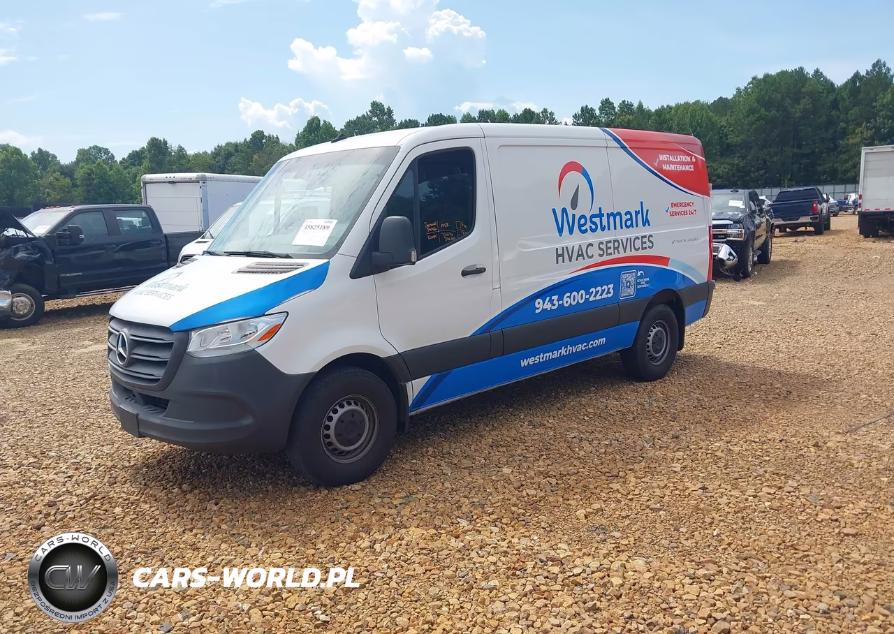 2021 Mercedes-Benz Sprinter 2500 Standard Roof I4 Diesel VIN:W1W4DBHY4MT048119 - 2