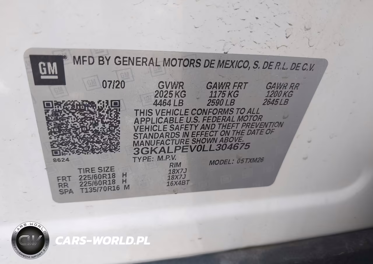 2020 GMC Terrain Fwd Slt VIN:3GKALPEV0LL304675 - 9