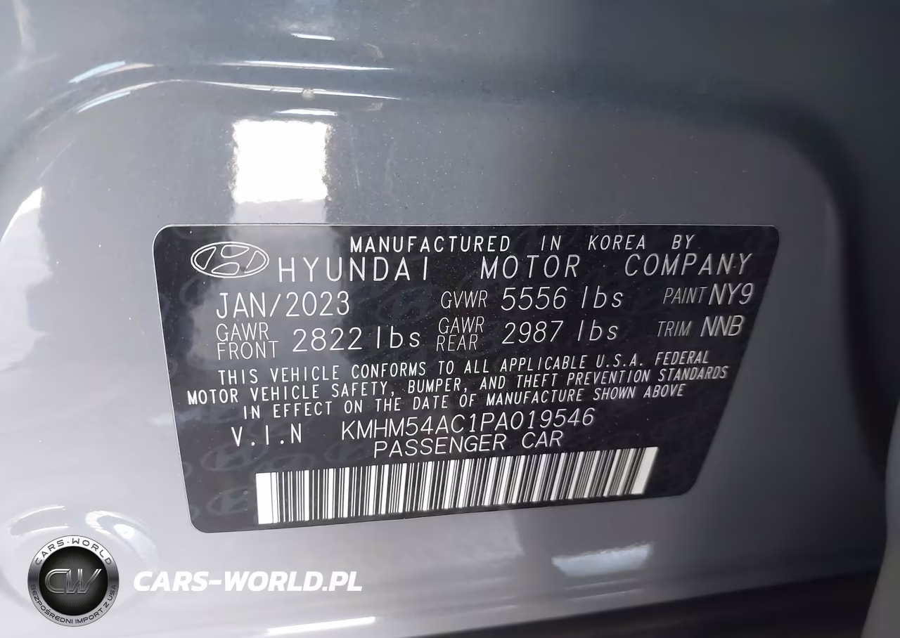2023 Hyundai Ioniq 6 Limited VIN:KMHM54AC1PA019546 - 9
