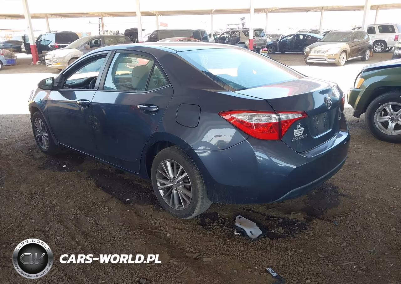 2014 Toyota Corolla Le Plus VIN:5YFBURHE3EP011511 - 3