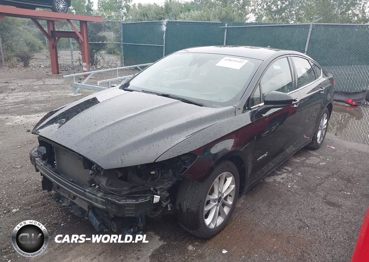 2019 Ford Fusion Hybrid Se VIN:3FA6P0LU3KR165537 - 2