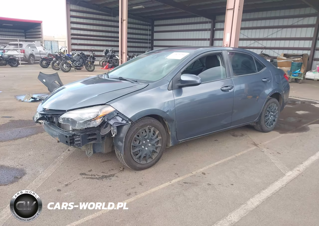2017 Toyota Corolla Le VIN:5YFBURHE1HP674189 - 2