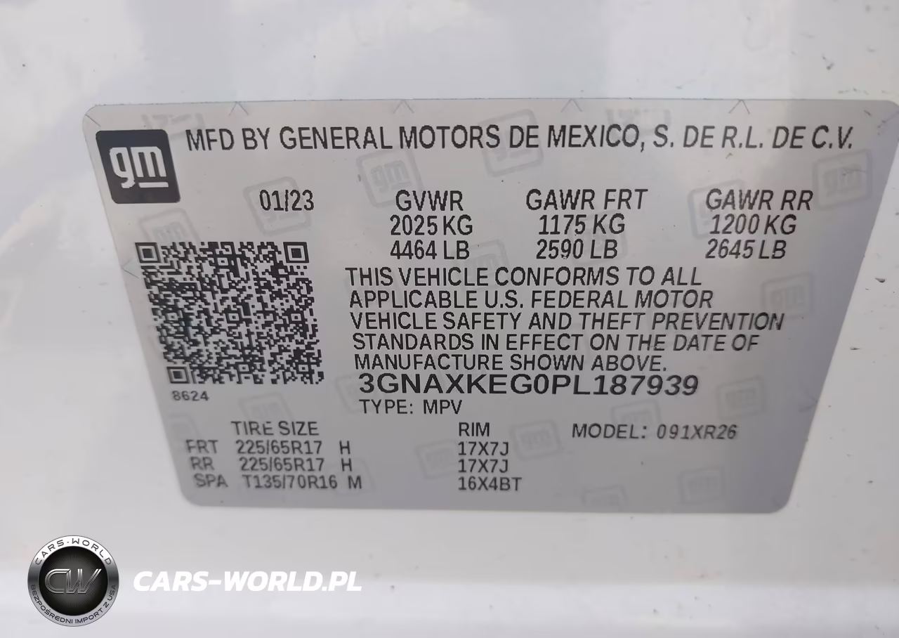 2023 Chevrolet Equinox Fwd Lt VIN:3GNAXKEG0PL187939 - 9