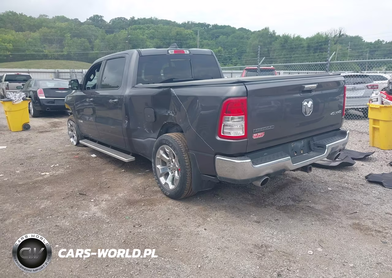 2019 Ram 1500 Big Horn-Lone Star 4X4 6'4 Box VIN:1C6SRFMT6KN922775 - 3